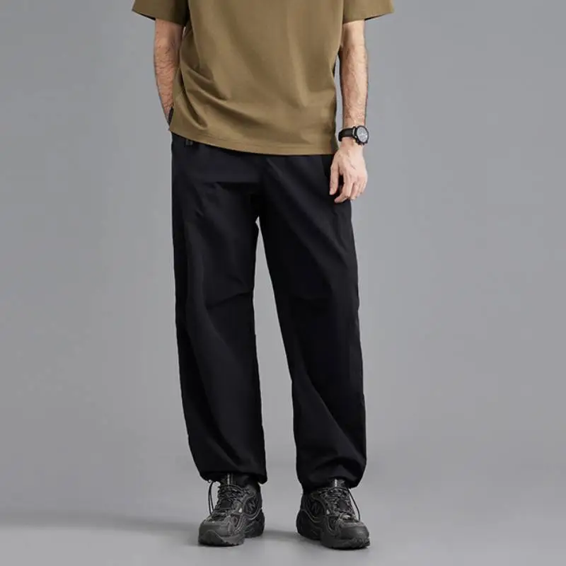 Fashionable Loose Hard Shell Pants-7