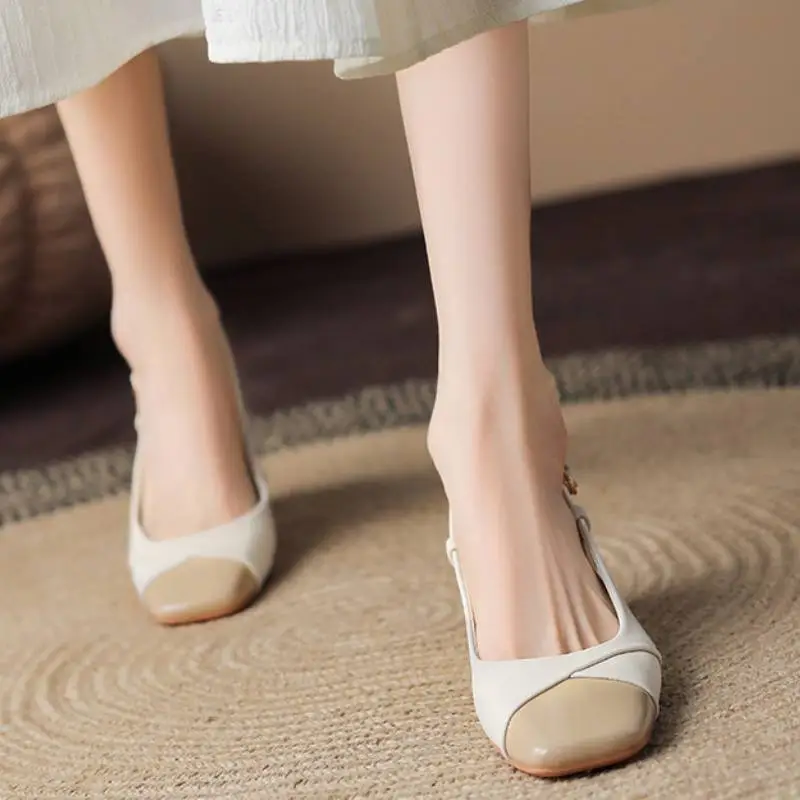 Fashionable Simple Mary Jane Shoes-4