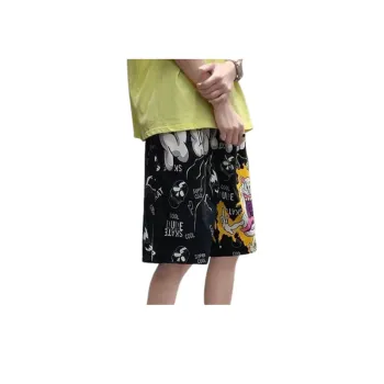 Trendy Graffiti Hip Hop Shorts