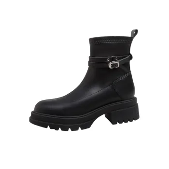 Retro Fashionable Ankle Boots