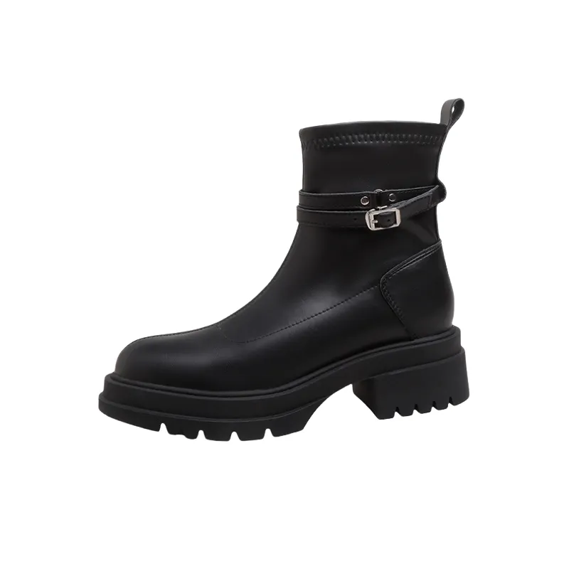 Retro Fashionable Ankle Boots-5