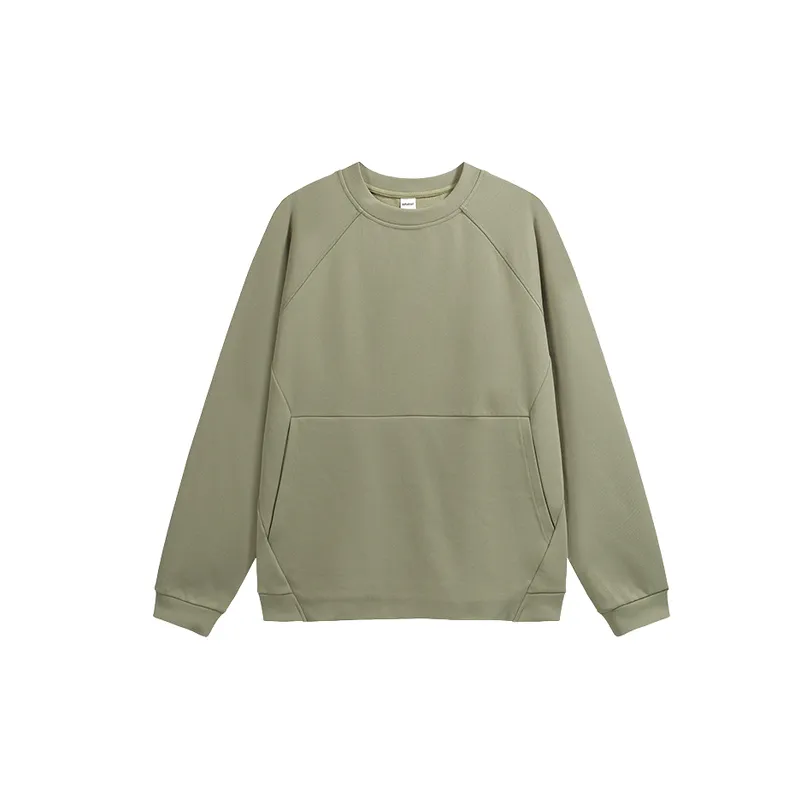 Plain Simple Polyester Sweatshirt-14