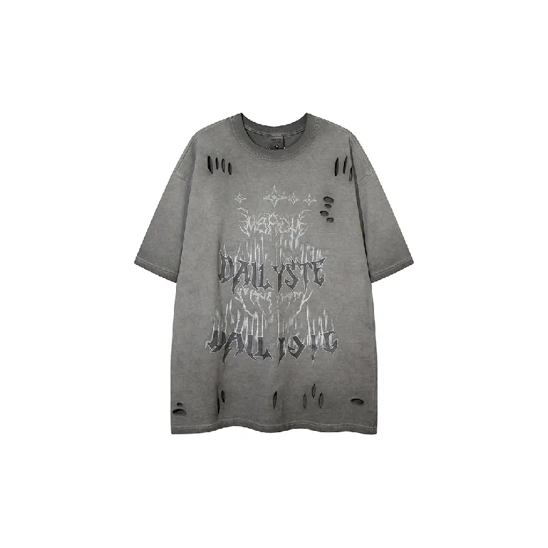 Casual Loose 100% Cotton T Shirt-2
