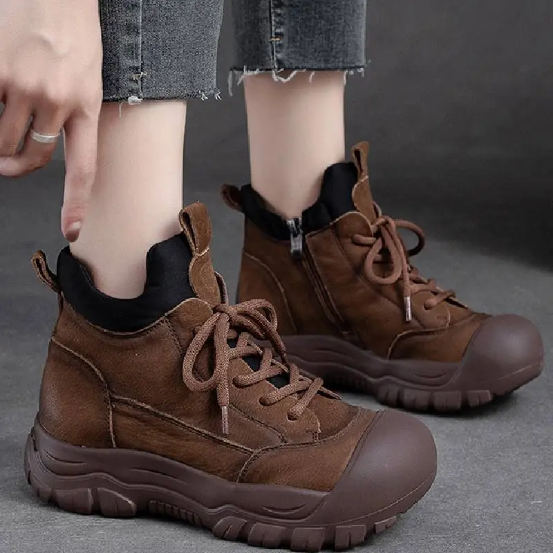 Zipper Casual Ankle Boots-1