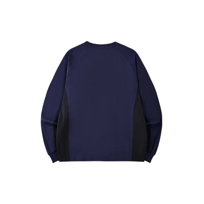 Simple Contrast Color 100% Polyester T Shirt-9