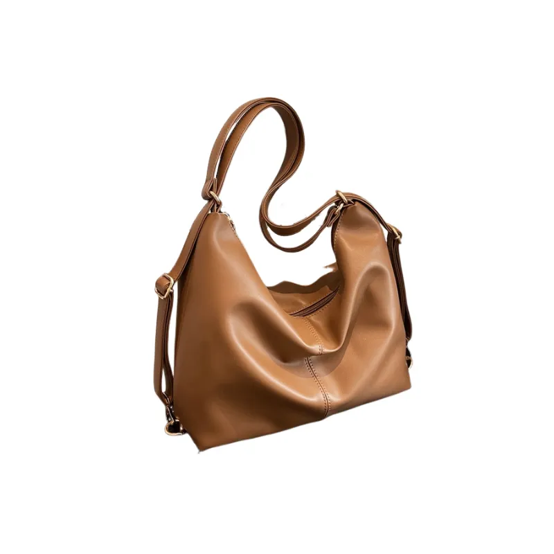Retro Large Capacity Shoulder Bag-5