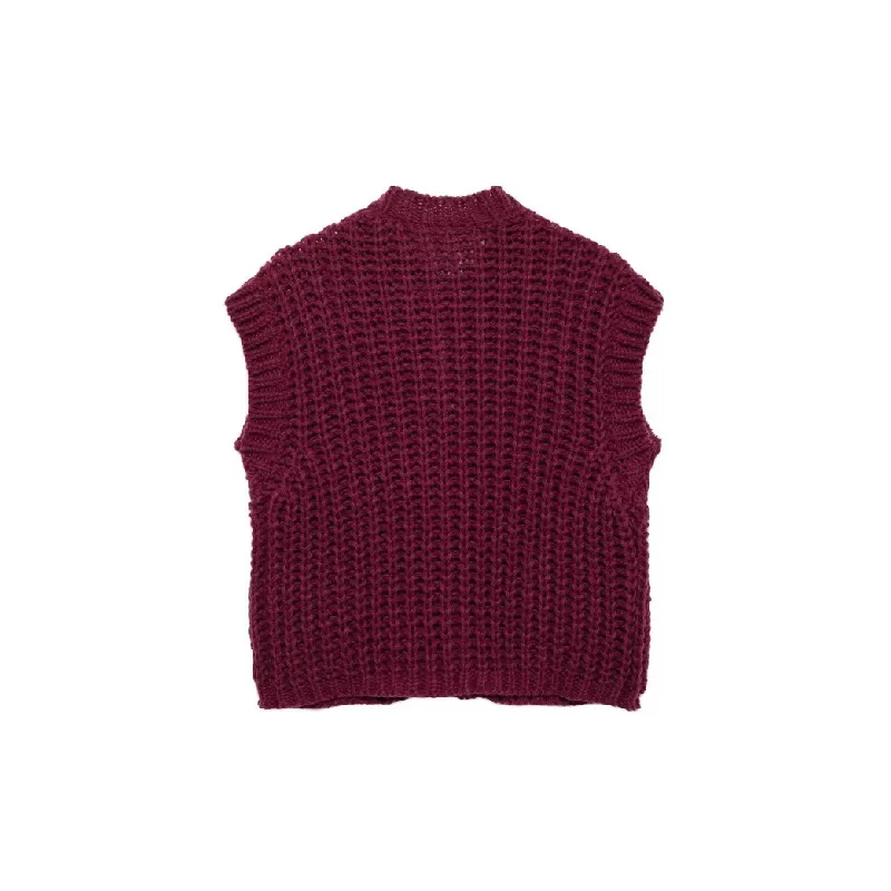 Glamorous Plain Polyester Vest-3
