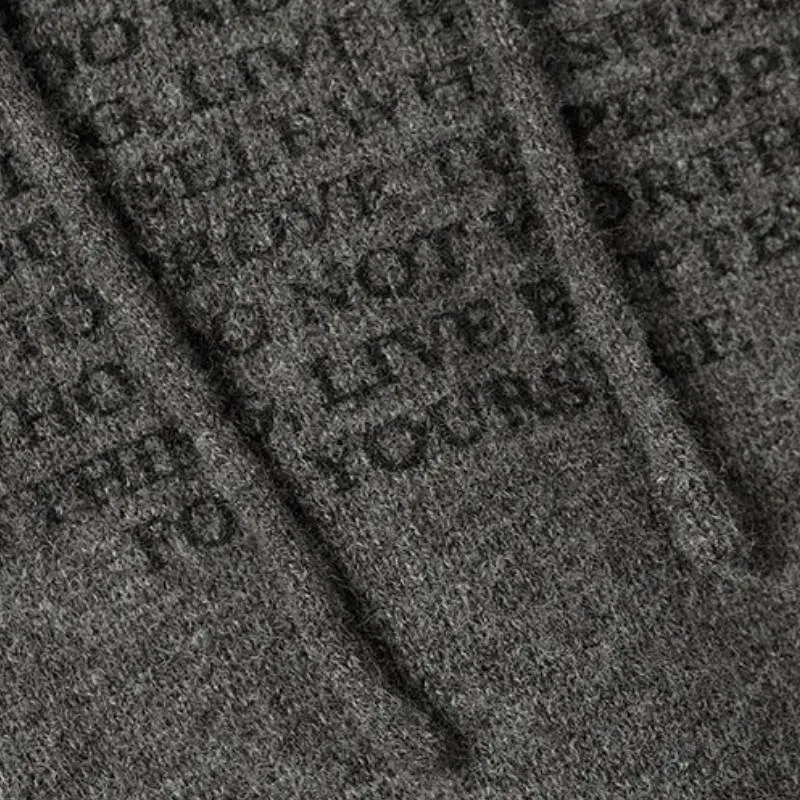 Warming Loose Cotton Blended Fabric Sweater-4