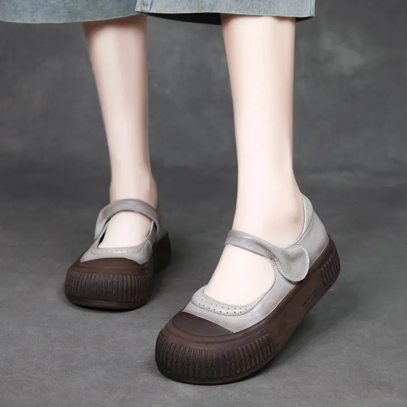 Fashionable Retro Mary Jane Shoes-7