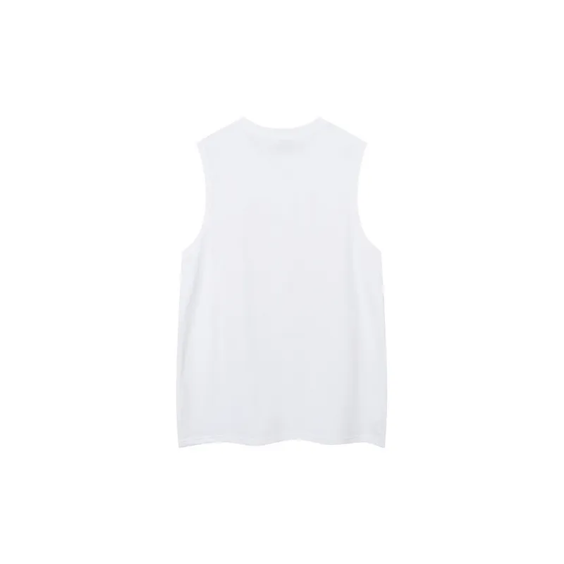 Graffiti Printed Necklace Vest-1