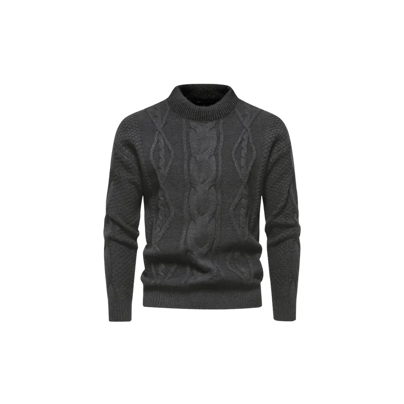 Plain Casual Sweater-2