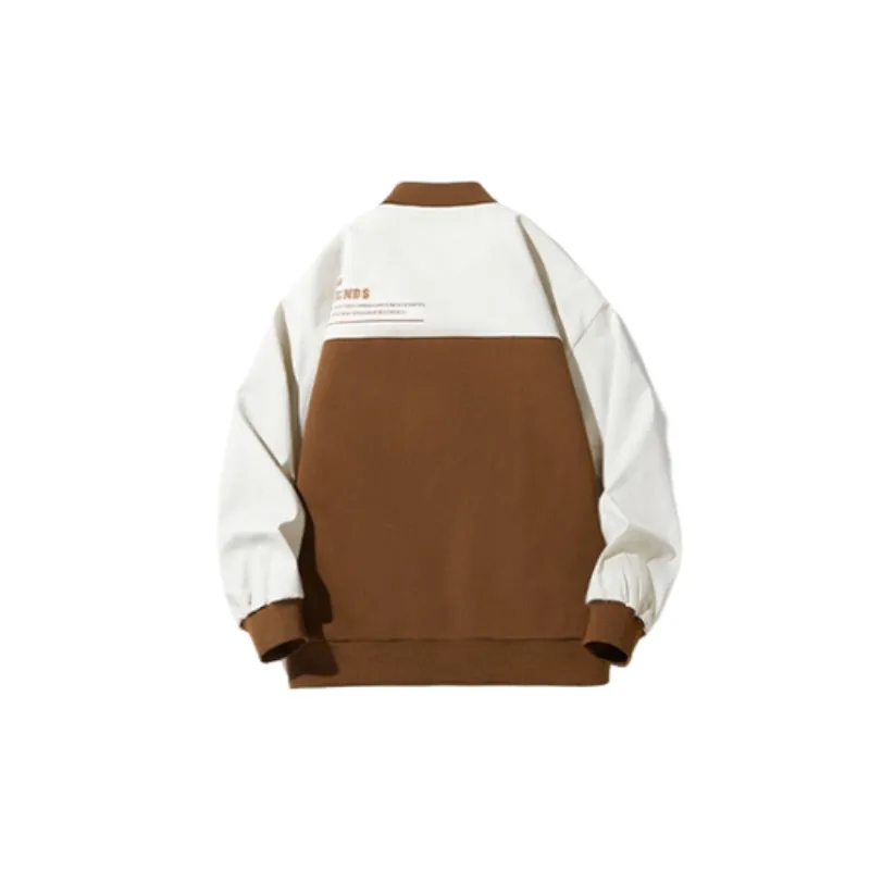 Casual Simple Baseball Jersey-10