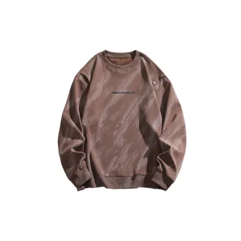 Casual Long sleeved Loose Crewneck Fashionable Sweatshirt