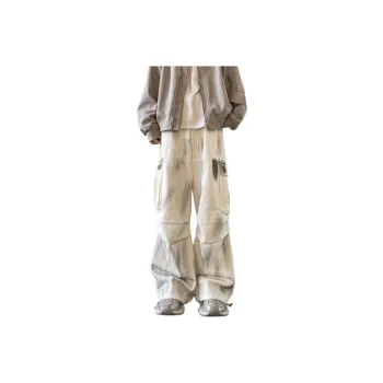 Versatile Loose Tie Dyed Jeans