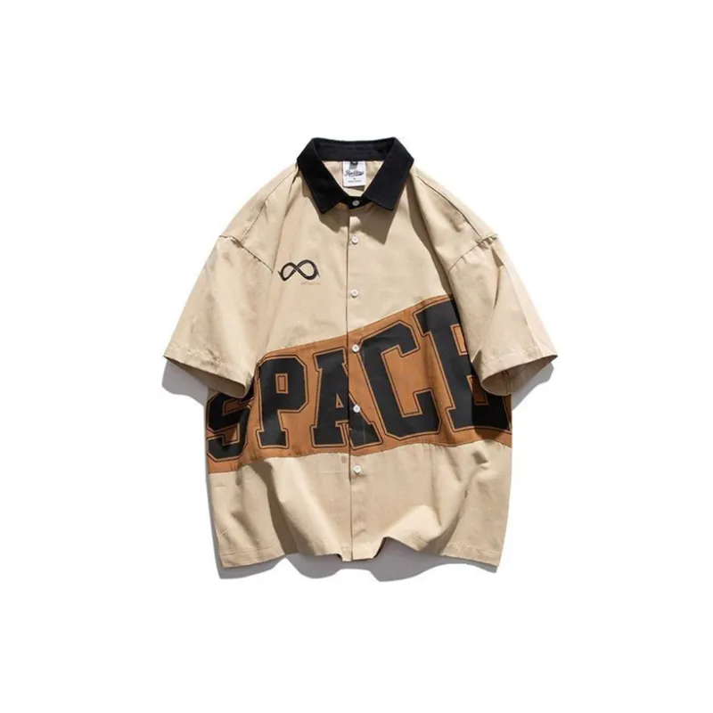 Hip Hop Trendy Half Sleeved Shirt-4