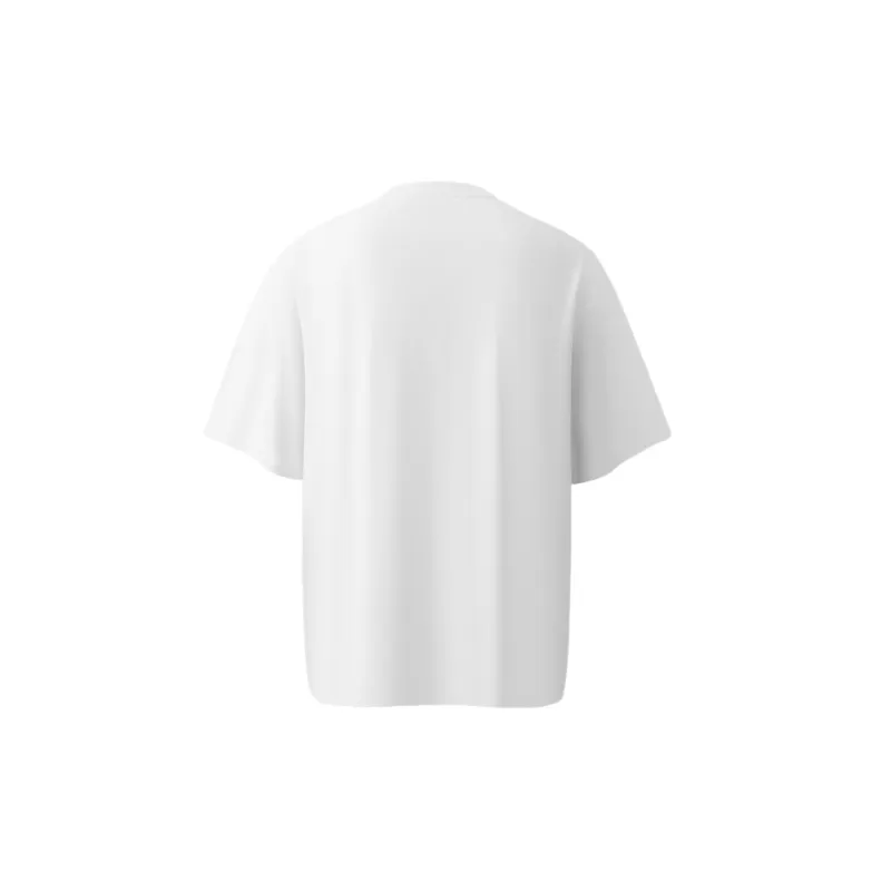 Casual Loose 100% Cotton T Shirt-1