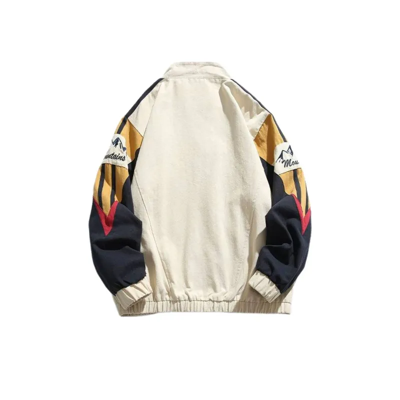 Loose Patchwork Jacket-1