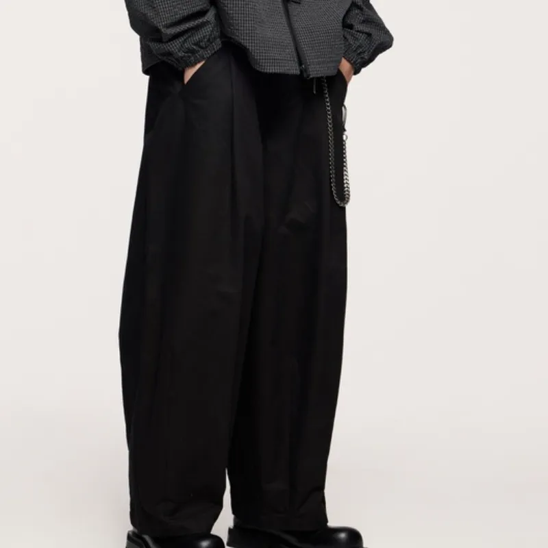 Basics Simple Cotton Cargo Pants-2