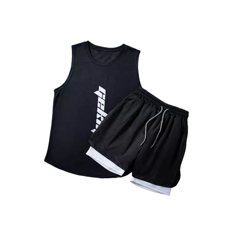 Loose Sleeveless Casual Sportswear-1