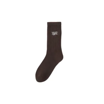 Fashionable Simple Cotton Mid Calf Sock