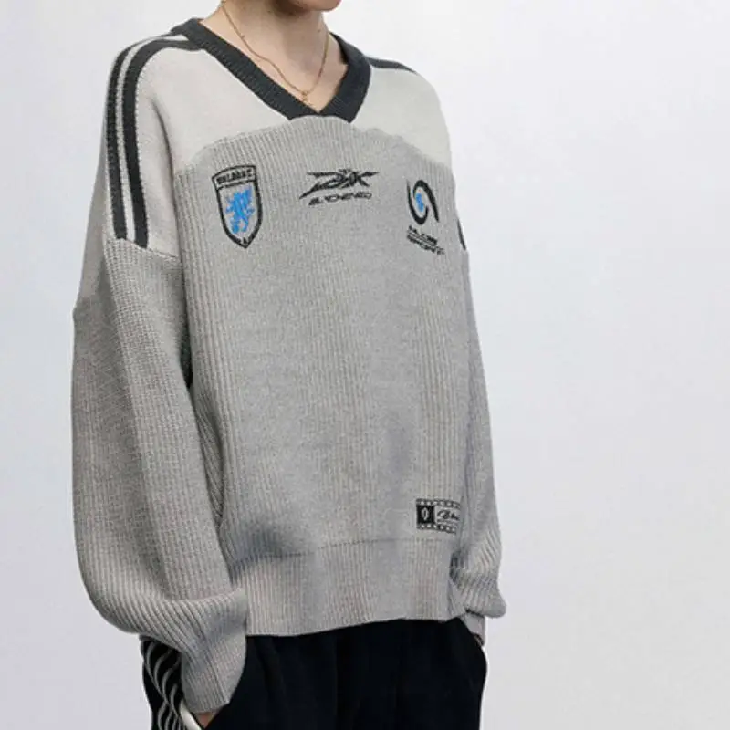 Loose Simple Sweatshirt-2