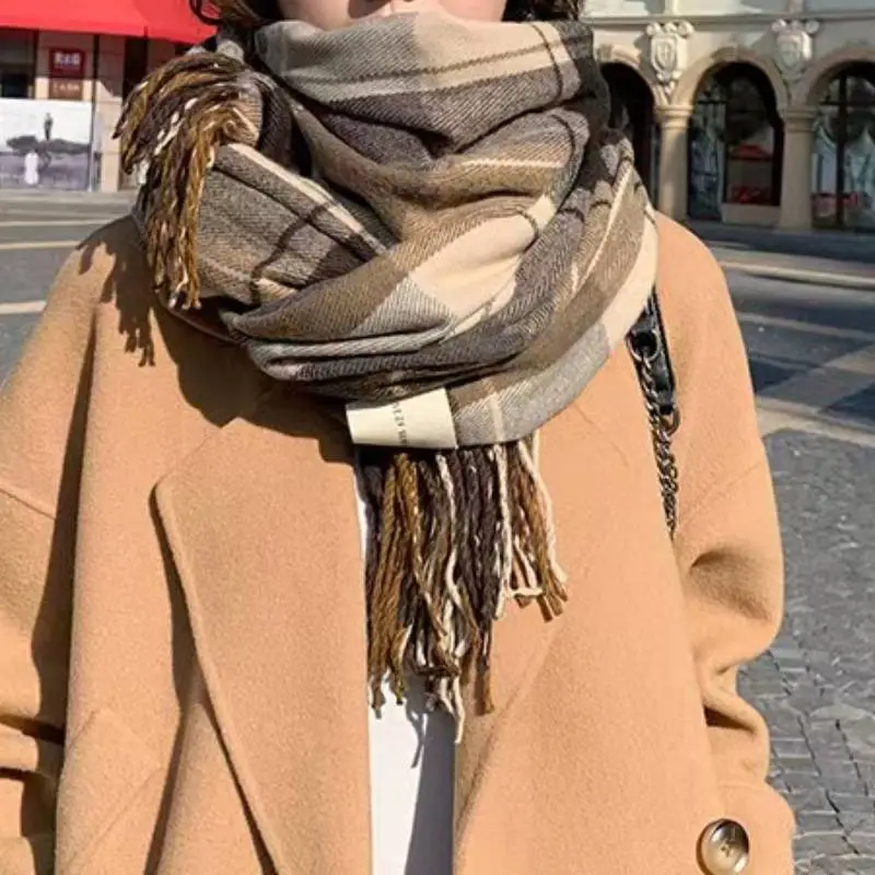 Fashionable Warming Knit Scarf-2