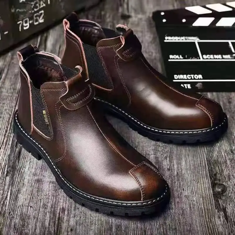 Retro Casual Chelsea Boot-5