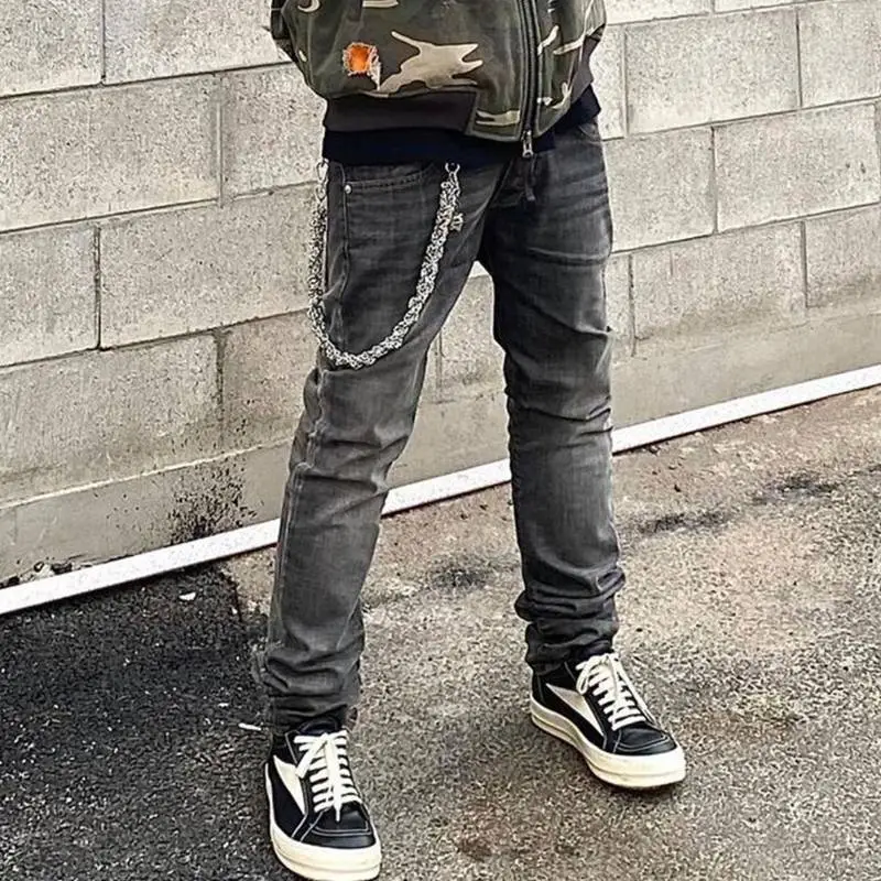 Fashionable Simple Jeans-2