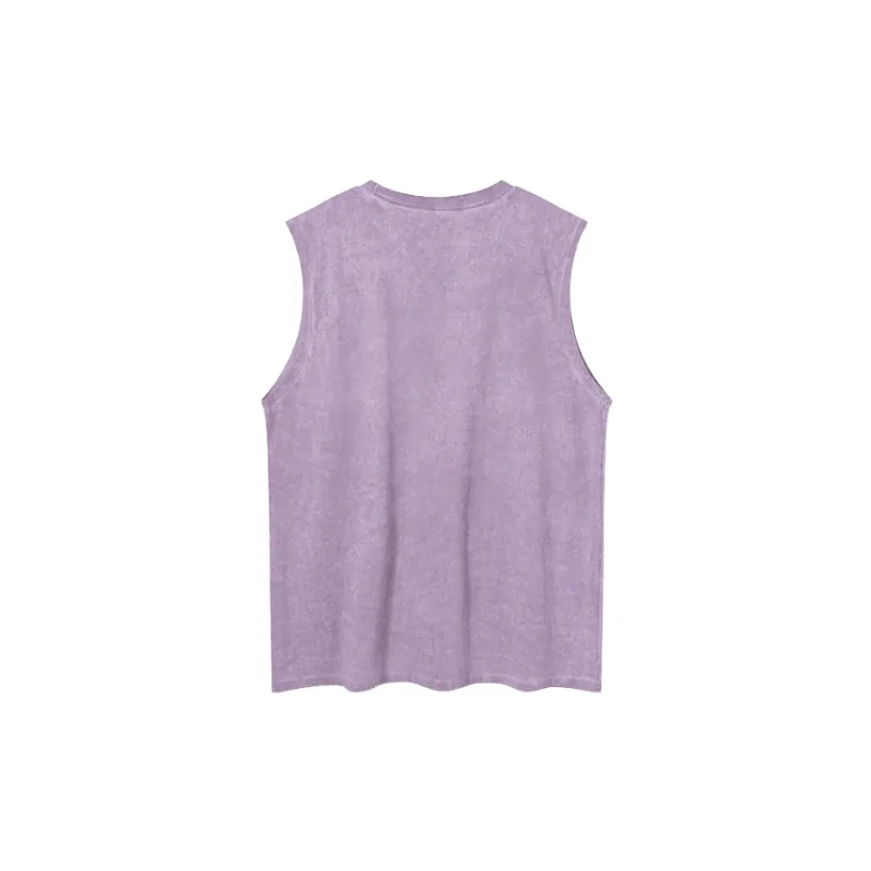 Street Loose 100% Cotton Vest-1