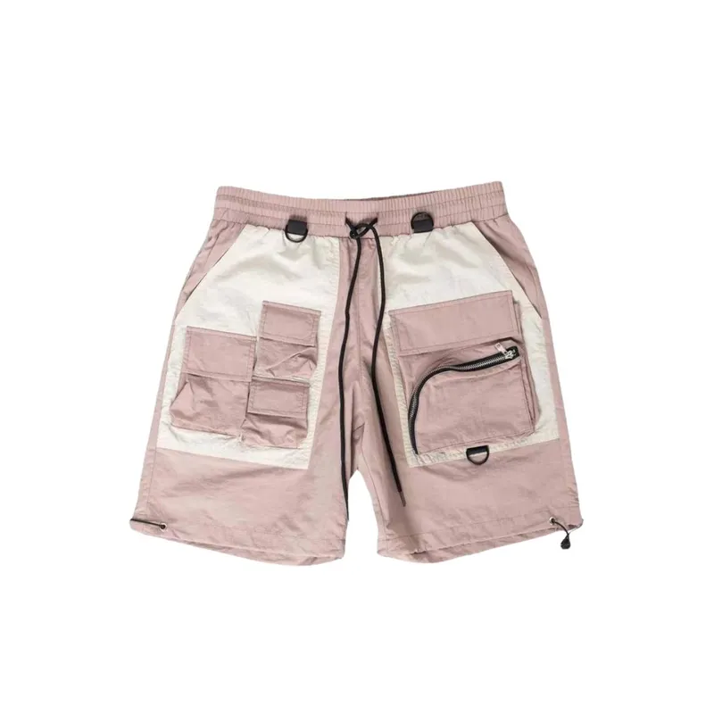 Multi Pocket Loose Casual Shorts-1