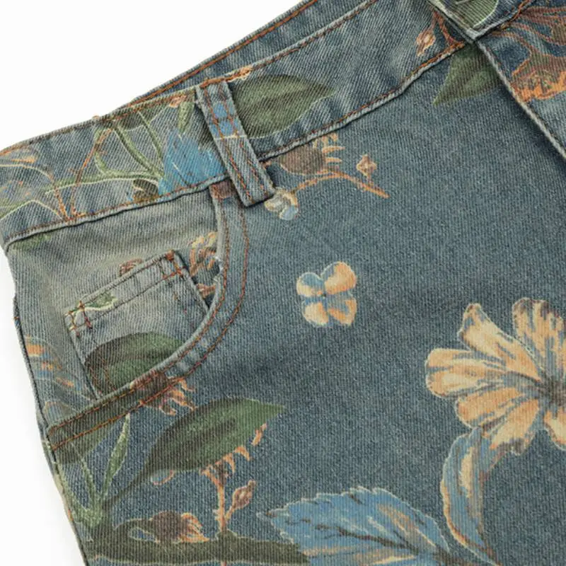 Loose Straight Leg Jeans-2
