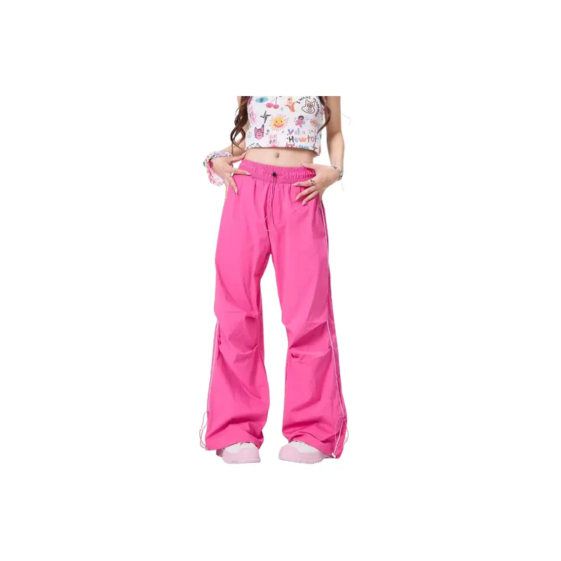 Fashionable Striped Hard Shell Pants-4