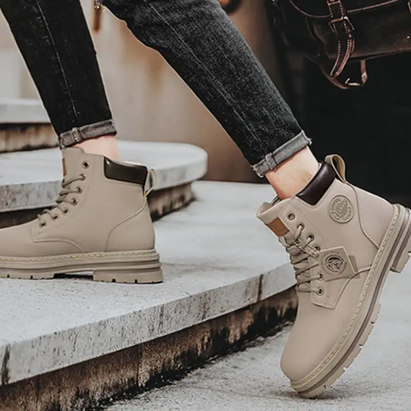Casual Plain Martin Boot-13