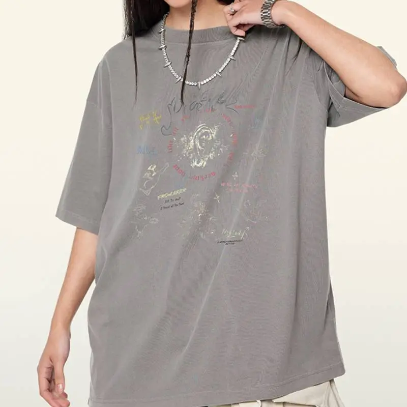 Casual Sporty 100% Cotton T Shirt-9