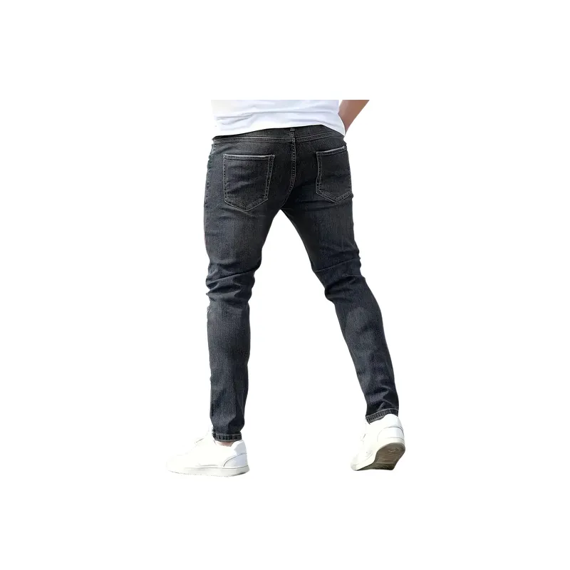 Sporty Washed Jeans-3