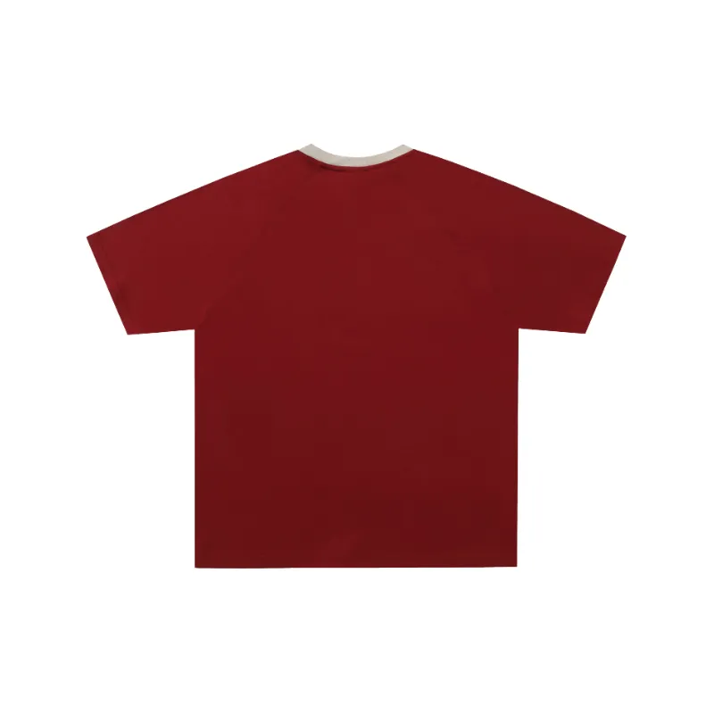Simple Letter 100% Cotton T Shirt Unisex-1