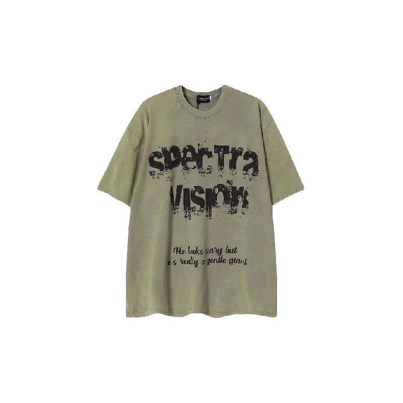 Casual Loose 100% Cotton T Shirt-4