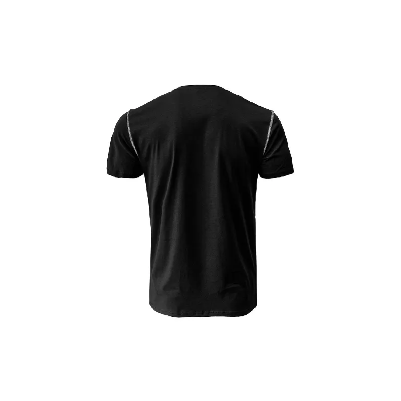 Simple Plain Cotton Blended Fabric T Shirt-4