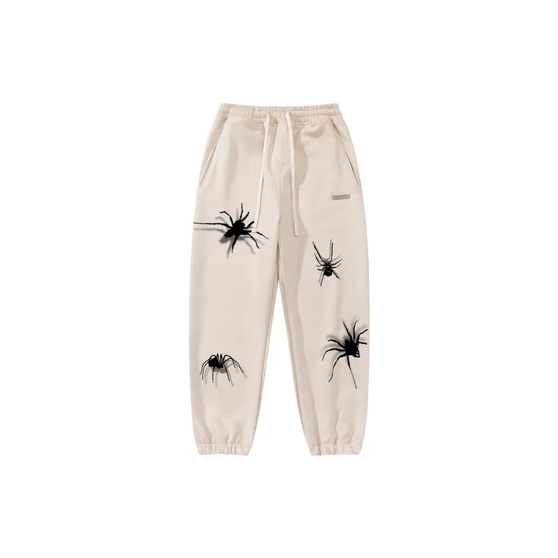 Trendy Street Embroidered Fashion Sports Pants-4