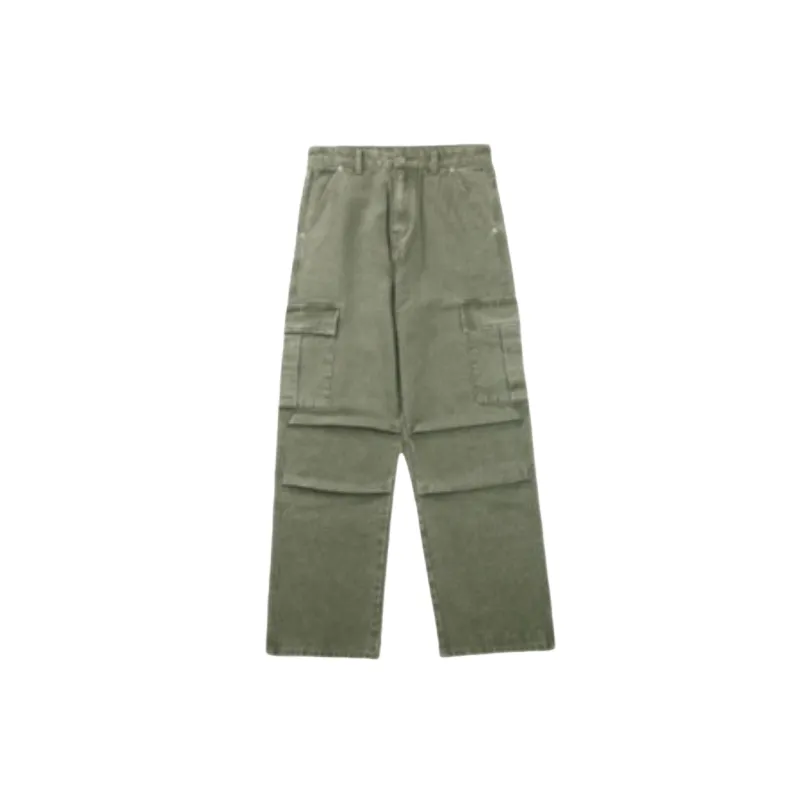Glamorous Loose Polyester Cargo Pants-0
