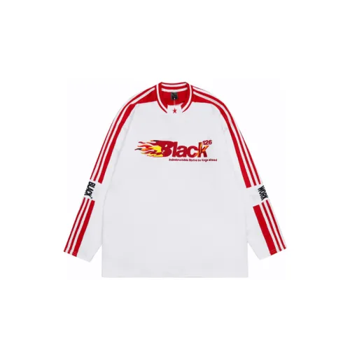 Hipster Applique Letters Embroidered Long Sleeved T Shirt