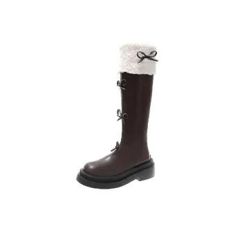 Retro Fashionable Warming Knee High Boots