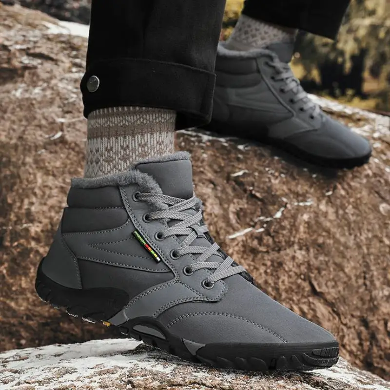 Simple Warm Hiking Shoes-8