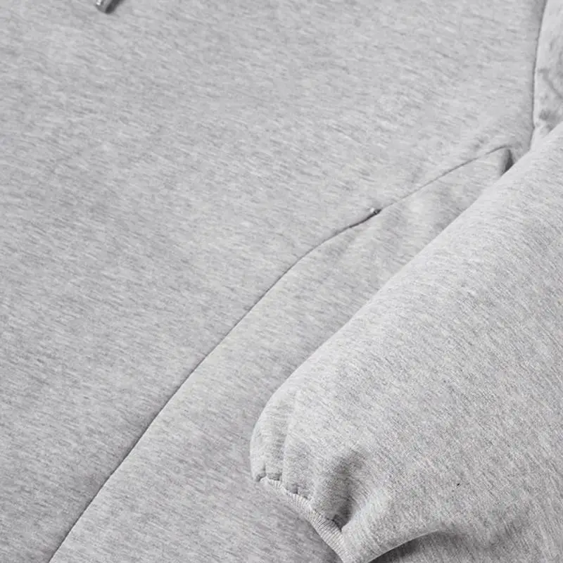 Basics Simple White Duck Down Jacket-3