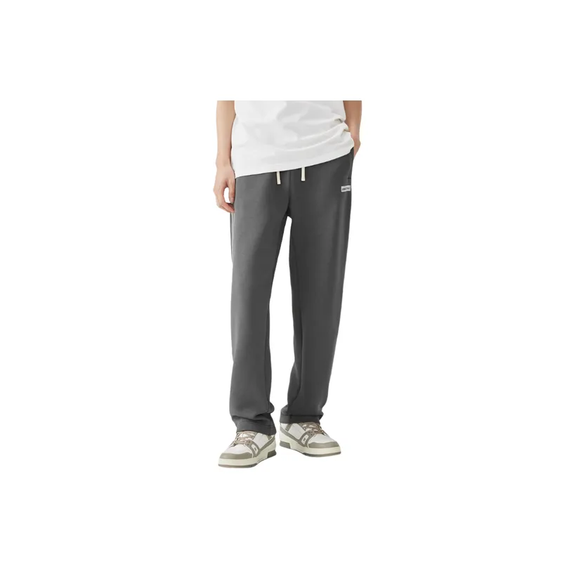 Loose Straight Stitching Striped Pants-12