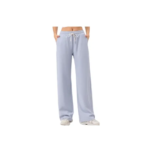 Casual Loose Cotton Polyester Blend Sports Pants Women