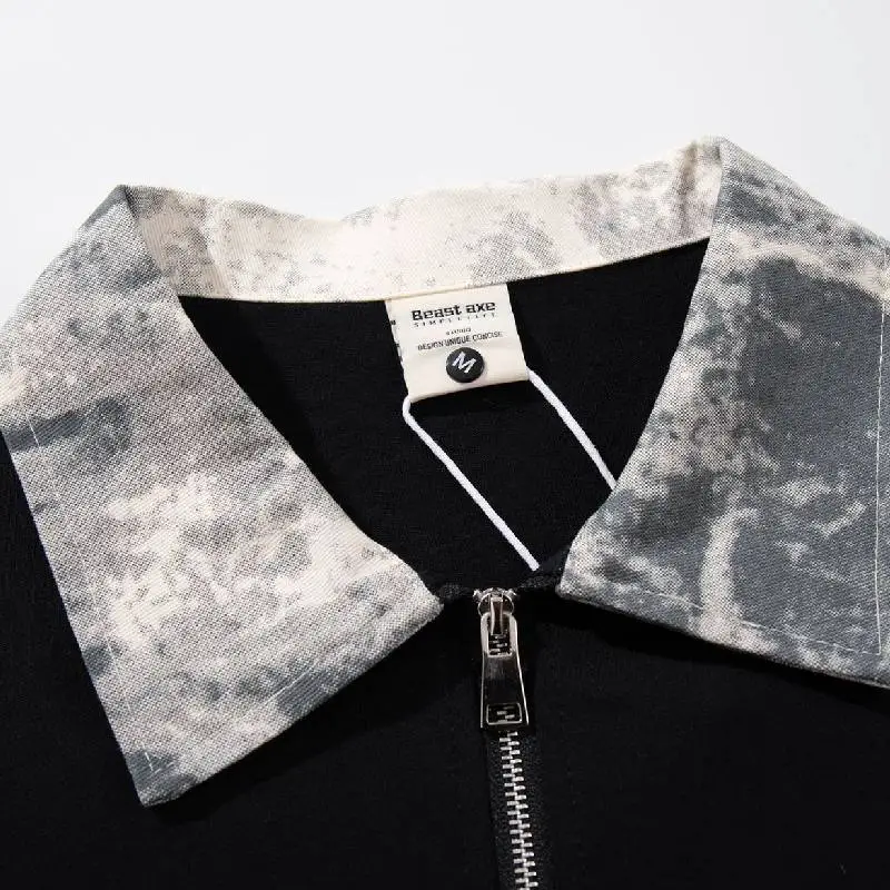 Retro Washed 100% Cotton T Shirt-2