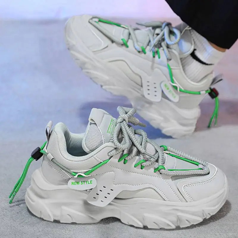 Sporty Casual Chunky Sneakers-12