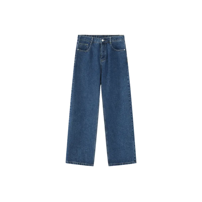 Loose Straight Leg Jeans-3