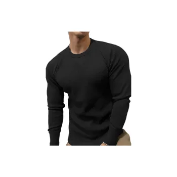 Sporty Plain Long Sleeve T Shirt